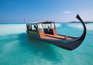 Maldives airport transfer water taxi